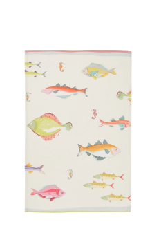 Preview: Coucke Geschirrtuch Fische